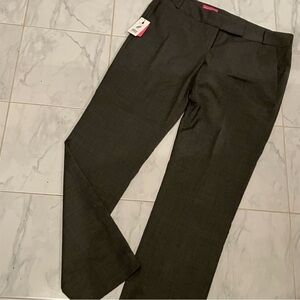 Brook Taverner grey dress pants.  New with tag!  Raw edge hem.
